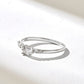 0.73CTW Minimalist Cluster CVD Diamond Wedding Ring  customdiamjewel 10KT White Gold VVS-EF