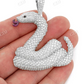 6.00CTW Snake Scales Emoji Cluster Diamond Pendant  customdiamjewel   