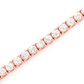 Lab Grown Diamond Prong Set Tennis Bracelet  customdiamjewel   