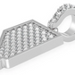 0.35CTW Hip Hop Nevada State Pendant  customdiamjewel   