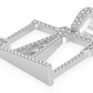 0.90CTW Gold Full Oil Rig Diamond Pendant customdiamjewel
