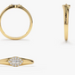 0.14CTW Halo Set Lab Grown Diamond Engagement Ring  customdiamjewel   