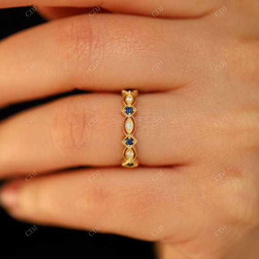 Antique Yellow Gold Wedding Band For Women  customdiamjewel   