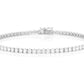 Trendy Diamond Prong Set Tennis Bracelet  customdiamjewel   