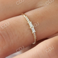 14k Gold Baguette Diamond Stacking Wedding Ring  customdiamjewel   