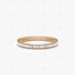 0.75CTW Baguette Cut Lab Grown Diamond Wedding Band  customdiamjewel Sterling Silver Rose Gold VVS-EF