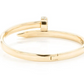 Diamond Gold Plated Nail Bangle Bracelet  customdiamjewel   