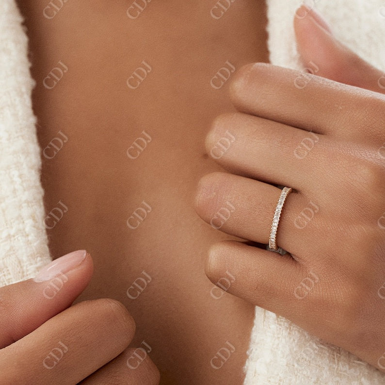 0.75CTW Solid Gold Full Eternity Natural Diamond Wedding Band  customdiamjewel   
