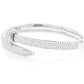 Diamond Gold Plated Nail Bangle Bracelet  customdiamjewel   