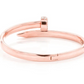 Diamond Gold Plated Nail Bangle Bracelet  customdiamjewel   