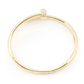 Diamond Gold Plated Nail Bangle Bracelet  customdiamjewel   