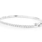 1.00CTW Scallop Bangle Diamond Bracelet  customdiamjewel   