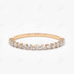 0.30 CTW Shared Prong Lab Grown Diamond Wedding Band  customdiamjewel 10KT Rose Gold VVS-EF