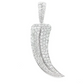 1.50CTW Roman Claw Diamond Solid Gold Pendant customdiamjewel