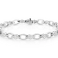 1.50CTW Antique Diamond & Oval Link Bracelet  customdiamjewel   
