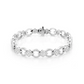 1.50CTW Antique Diamond & Oval Link Bracelet  customdiamjewel   