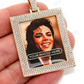 2.85CTW Picture Frame Memory Diamond Pendant  customdiamjewel   