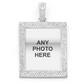 2.85CTW Picture Frame Memory Diamond Pendant  customdiamjewel   