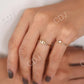 14k Gold Diamond Evil Eye Good Luck Ring  customdiamjewel   