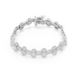 2.25CTW Antique Diamond Oval Link Bracelet  customdiamjewel   