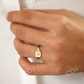 Single Baguette Diamond Pinky Wedding Ring  customdiamjewel   