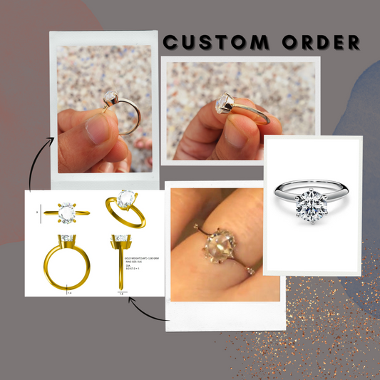 Oval Rose Cut Moissanite Bezel Set Engagement Ring  customdiamjewel   