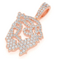 0.65CTW Jesus Silhouette Diamond Pendant  customdiamjewel   