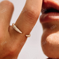 Stackable Open Claw Micro Pave Diamond Ring  customdiamjewel   