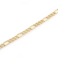 3.50CTW Figaro Link Diamond Bracelet  customdiamjewel   