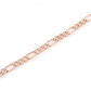 3.50CTW Figaro Link Diamond Bracelet  customdiamjewel   