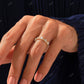0.49CTW Round Diamond Crown Stackable Ring  customdiamjewel   
