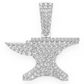 0.50CTW Anvil Diamond Pendant  customdiamjewel   
