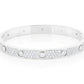 Moissanite Diamond Signature Bangle Bracelet  customdiamjewel   