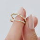 0.20CTW Round Cut Natural Diamond Yellow Gold Stackable Band  customdiamjewel   