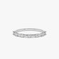 0.20CTW Round Cut Natural Diamond Yellow Gold Stackable Band  customdiamjewel 10KT White Gold VVS-EF