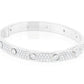 Moissanite Diamond Signature Bangle Bracelet  customdiamjewel   