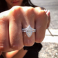 Unique Pear Cut Moissanite Wedding Bridal Set Ring, Antique V Shape Curve Wedding Band  customdiamjewel   