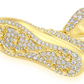 1.33CTW Soccer Cleat Shoe Pendant  customdiamjewel   