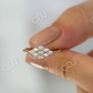 0.35CTW Marquise Lab Grown Diamond Cluster Ring  customdiamjewel   