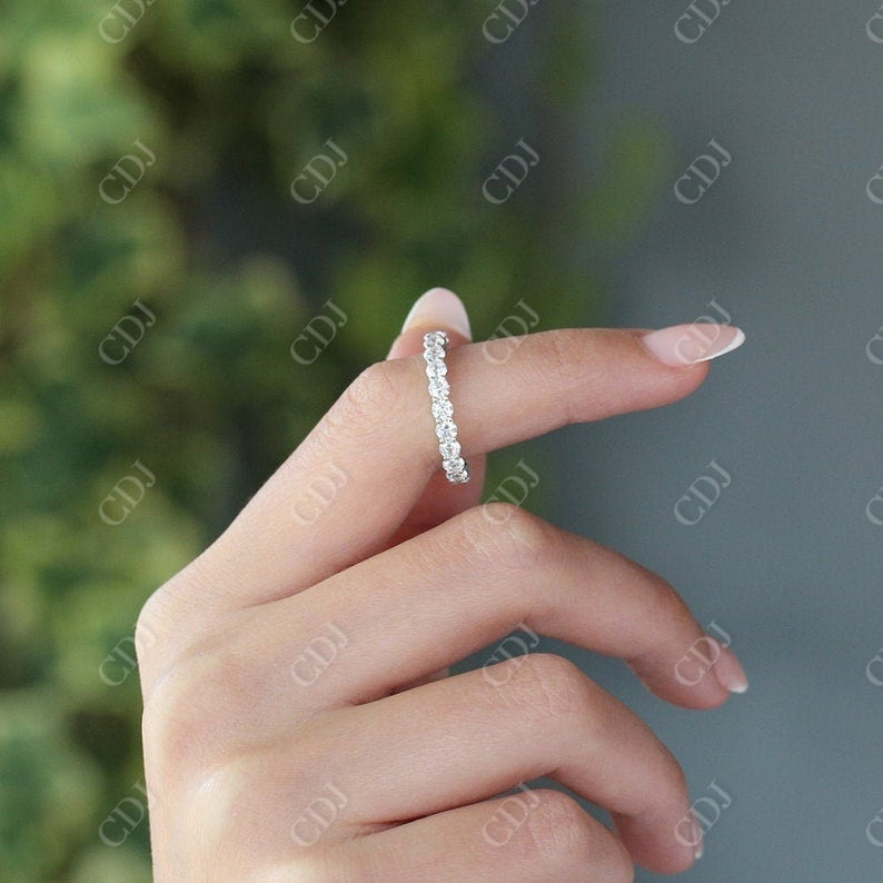 2.25CTW Round Cut Natural Diamond Solid Gold Wedding Band  customdiamjewel   