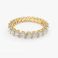 2.25CTW Round Cut Natural Diamond Solid Gold Wedding Band  customdiamjewel   
