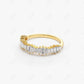 0.79CTW Lab Grown Baguette Diamond Stackable Band  customdiamjewel   