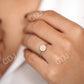 Minimalist Diamond Floral Style Natural Diamond Wedding Ring  customdiamjewel   
