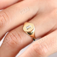 Bezel Set Baguette Rose Gold Wedding Ring  customdiamjewel   