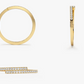 14k Solid Gold Cross Over Diamond Stackable Wedding Ring  customdiamjewel   