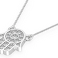 0.15CTW Mini Diamond Hamsa Pendant  customdiamjewel   