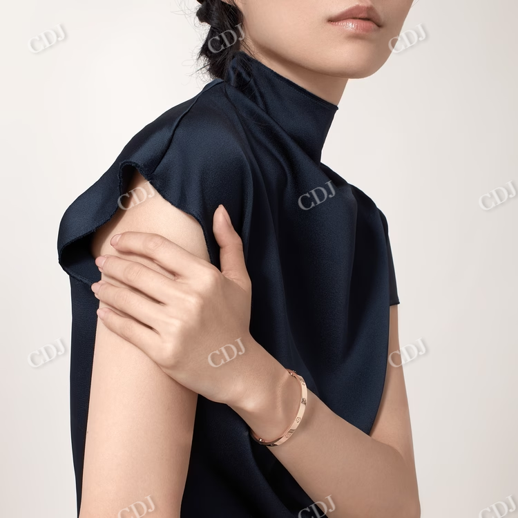 Simple Bangle Minus Design Bracelet For Unisex hip hop jewelry customdiamjewel