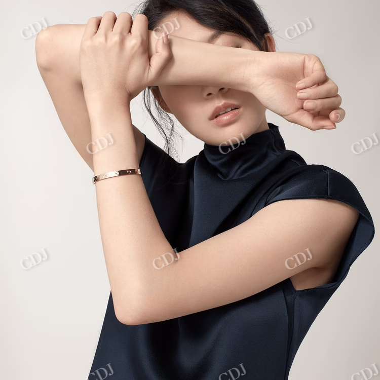 Simple Bangle Minus Design Bracelet For Unisex hip hop jewelry customdiamjewel
