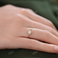 0.14CTW Lab Grown Diamond Halo Set Cluster Engagement Ring  customdiamjewel   