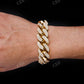 14.25CTW Miami Cuban Link Diamond Bracelet  customdiamjewel   